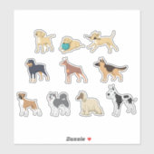 hond sticker (Vel)