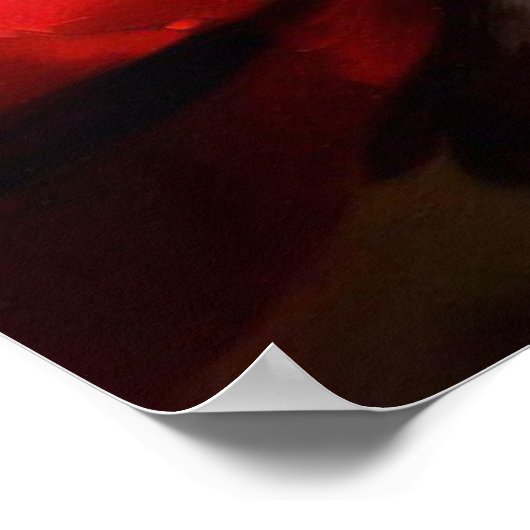 Hond Superhero Poster (Hoek)