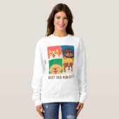 Hond Sweatshirt Perfect Pet Owner Gift (Voorkant volledig)