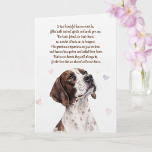 Hond Sympathie Pointer Jachthond Kaart