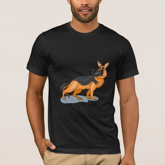 hond t-shirt (Voorkant)
