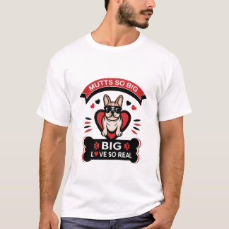 Hond T-shirt Cadeau , Hondenbezitter T-shirt Des, 