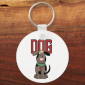 Hond T-shirts en geschenken Sleutelhanger (Voorkant)