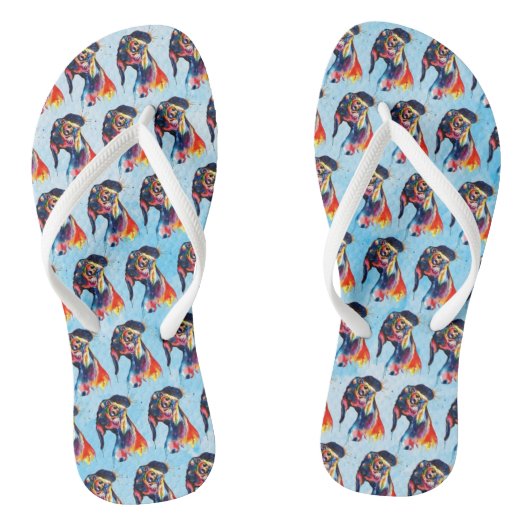 Hond Teenslippers (Voetbed)