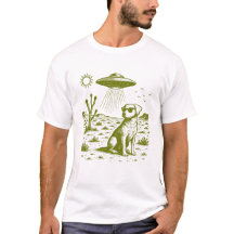 Hond UFO's T-shirt