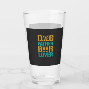 Hond Vader Bierliefhebber Glas
