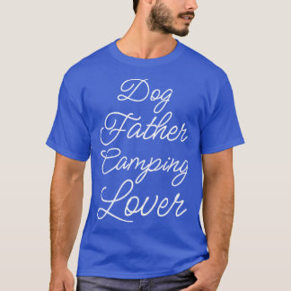 Hond Vader Camping Lover II T-shirt