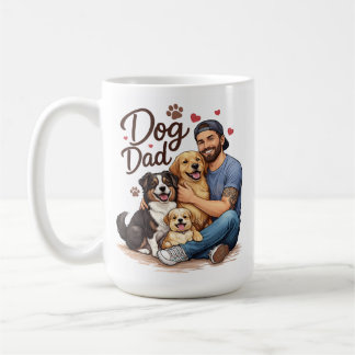 Hond Vader Club Mok – Cadeau voor Trotse Hondeneig