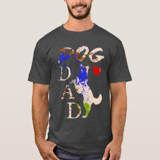 Hond Vader Hondenliefhebber vrienden jongen T-shirt