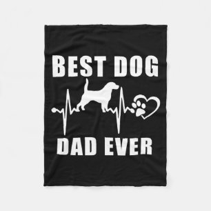 Hond vader ooit beagle hond hartslag poot puppy li fleece deken
