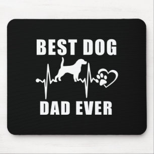 Hond vader ooit beagle hond hartslag poot puppy li muismat