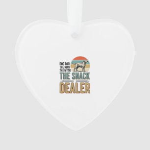 Hond Vader Snack Dealer Vintage Hond Liefhebber Sh Ornament