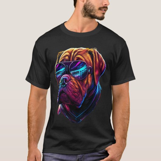 Hond van Bordeaux Hond van Bordeaux 1 T-shirt (Voorkant)