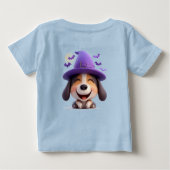 Hond verkleed als heks Pet (Achterkant)