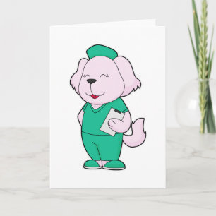 Hond Verpleegster Kaart