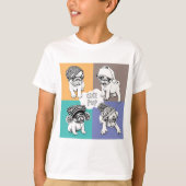 Hond vintages t-shirt (Voorkant)