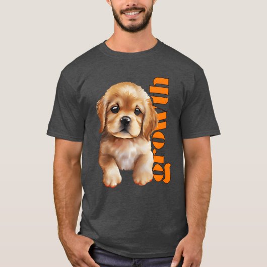  Hond vriendin T-shirt (Voorkant)