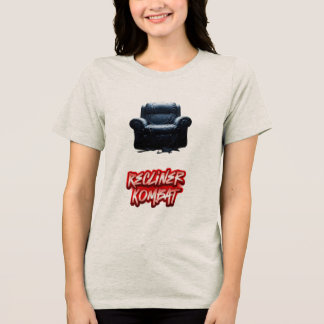 Hond vs Cat Recliner Kombat Tri-Blend Shirt