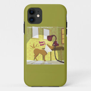 Hond W/E-kraag Snuffellamp Grappige iPhone5 Hoes