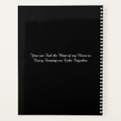 Hond Walker Herfst Blauw Blauw Blauw Planner (Achterkant)