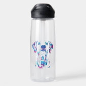 Hond Waterfles (Achterkant)