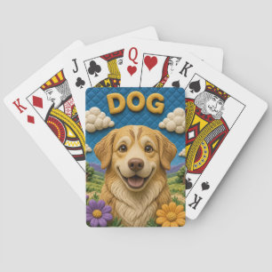 Hond Weidepad Moderne KlayKoo Pokerkaarten