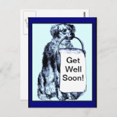 Hond wordt goed Kaart (Voorkant / Achterkant)