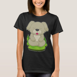 Hond Yoga Fitness Meditatie T-shirt