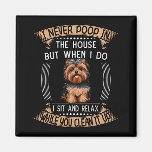 Hond Yorkie O Spullen Huisdier Vader Prijs Yorkieo Magneet