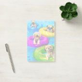 Hond Zwembad Feestje Post-it® Notes (Kantoor)