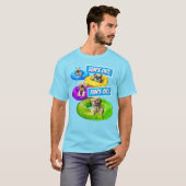 Hond Zwembad Feestje T-shirt (Voorkant volledig)