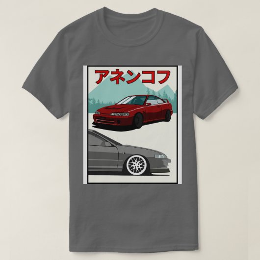 Honda Integra Typer T-shirt (Design voorkant)