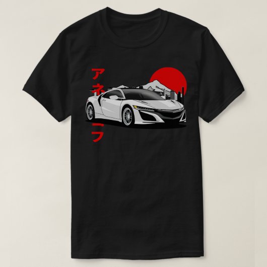 Honda NSX 2 T-shirt (Design voorkant)
