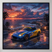 Honda S2000 Toercar Poster (Voorkant)