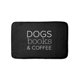 Honden Boeken Koffie Boekworm Hond Mam Badmat