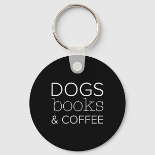 Honden Boeken Koffie Boekworm Hond Mam Sleutelhanger