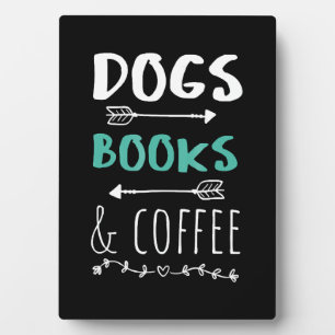 Honden Boeken Koffie Weekend Dierenvriend Fotoplaat
