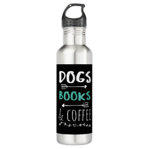 Honden Boeken Koffie Weekend Dierenvriend Waterfles