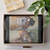 Honden, cartoon tissuepapier (Geschenk)