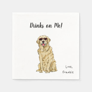 Honden Cocktailservetten Servet