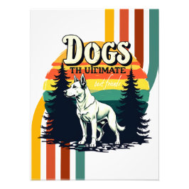 Honden de ultieme beste vriend foto afdruk