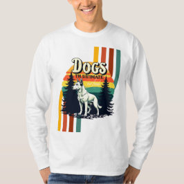 Honden de ultieme beste vriend t-shirt