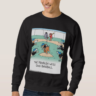 Honden die honkbal spelen trui