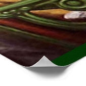 Honden die kaarten afspelen poster (Hoek)