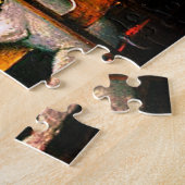 Honden die poker spelen een vriend in nood legpuzzel (Zijkant)