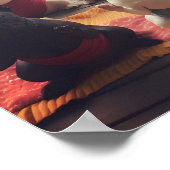 Honden doen yoga digitale print (Hoek)