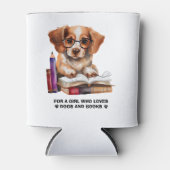 Honden en boekovers blikjeskoeler (Voorkant)