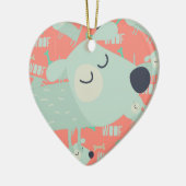 Honden en Botten Keramisch Ornament (Links)