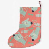 Honden en Botten Kleine Kerstsok (Achterkant)