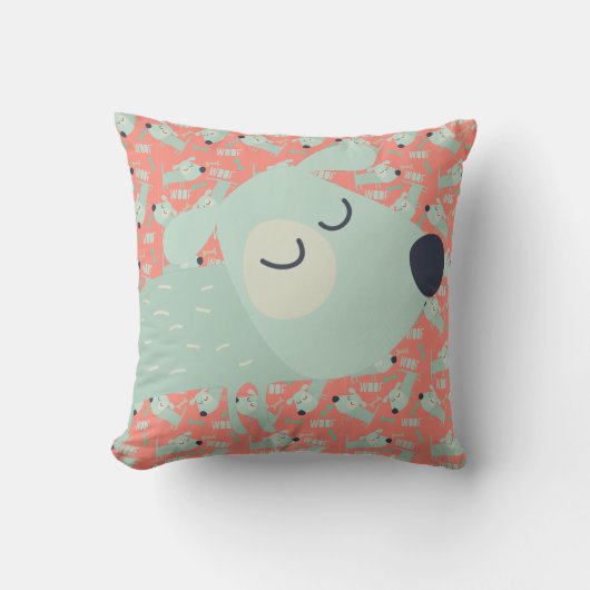 Honden en Botten Kussen (Voorkant)